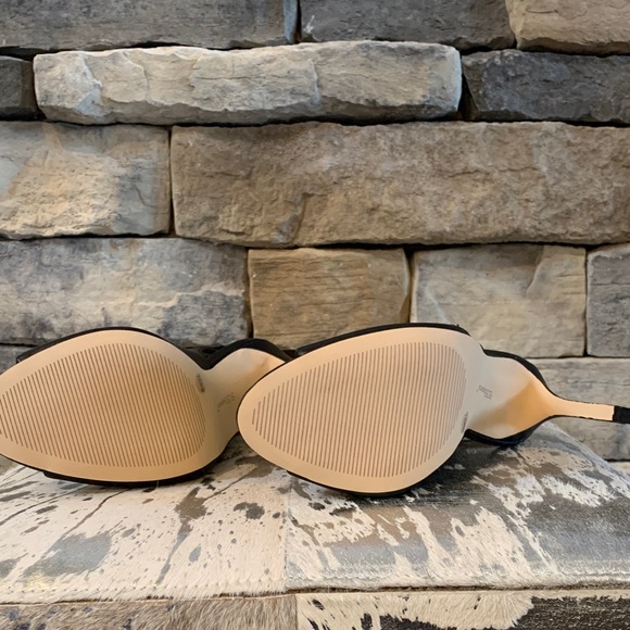 New without box BCBGeneration Black PeepToe Ankle Booties - Picture 7 of 10